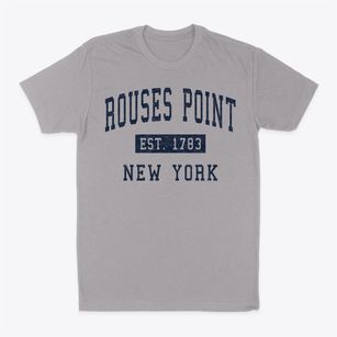 Rouses Point New York Classic Established Classic Dad T-Shirt