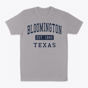 Bloomington Texas Classic Established Classic Dad T-Shirt