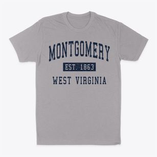 Montgomery West Virginia Classic Established Classic Dad T-Shirt