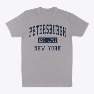 Petersburgh New York Classic Established Classic Dad T-Shirt