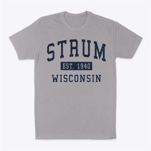 Strum Wisconsin Classic Established Classic Dad T-Shirt