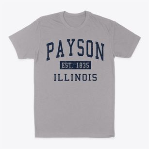 Payson Illinois Classic Established Classic Dad T-Shirt