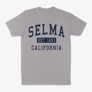 Selma California Classic Established Classic Dad T-Shirt