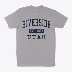 Riverside Utah Classic Established Classic Dad T-Shirt
