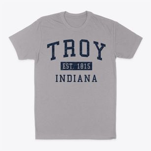 Troy Indiana Classic Established Classic Dad T-Shirt