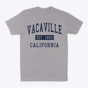 Vacaville California Classic Established Classic Dad T-Shirt