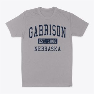 Garrison Nebraska Classic Established Classic Dad T-Shirt