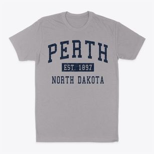 Perth North Dakota Classic Established Classic Dad T-Shirt