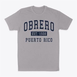 Obrero Puerto Rico Classic Established Classic Dad T-Shirt