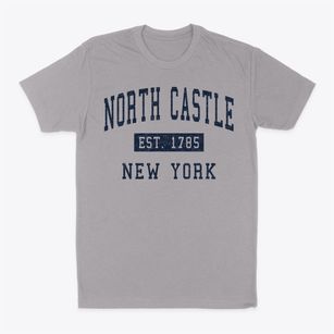 North Castle New York Classic Established Classic Dad T-Shirt