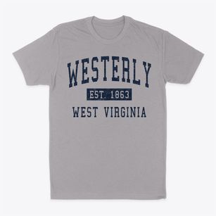 Westerly West Virginia Classic Established Classic Dad T-Shirt