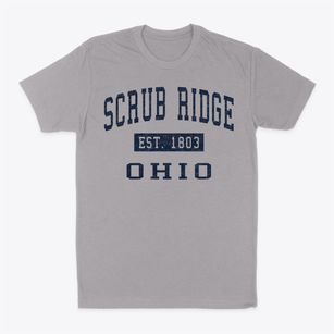 Scrub Ridge Ohio Classic Established Classic Dad T-Shirt