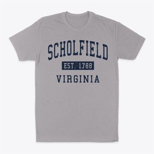 Scholfield Virginia Classic Established Classic Dad T-Shirt