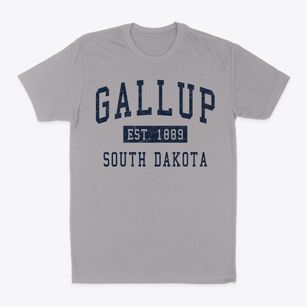 Gallup South Dakota Classic Established Classic Dad T-Shirt