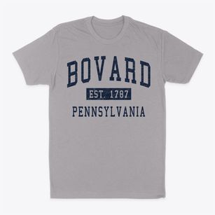 Bovard Pennsylvania Classic Established Classic Dad T-Shirt
