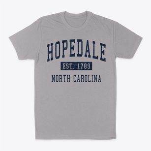 Hopedale North Carolina Classic Established Classic Dad T-Shirt