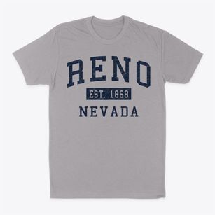 Reno Nevada Classic Established Classic Dad T-Shirt