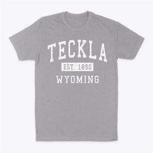Teckla Wyoming Classic Established Classic Dad T-Shirt
