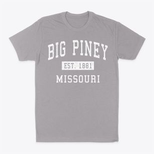 Big Piney Missouri Classic Established Classic Dad T-Shirt