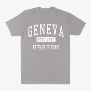 Geneva Oregon Classic Established Classic Dad T-Shirt