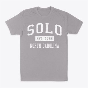 Solo North Carolina Classic Established Classic Dad T-Shirt