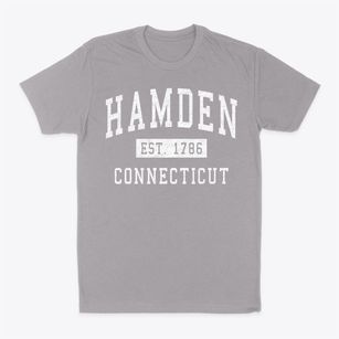 Hamden Connecticut Classic Established Classic Dad T-Shirt