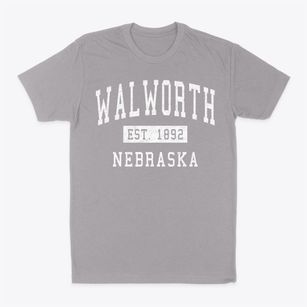 Walworth Nebraska Classic Established Classic Dad T-Shirt