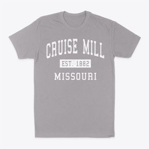 Cruise Mill Missouri Classic Established Classic Dad T-Shirt