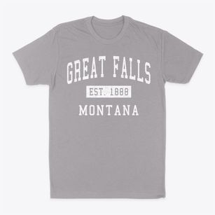 Great Falls Montana Classic Established Classic Dad T-Shirt