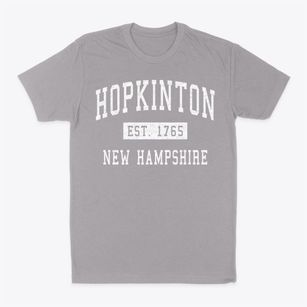 Hopkinton New Hampshire Classic Established Classic Dad T-Shirt