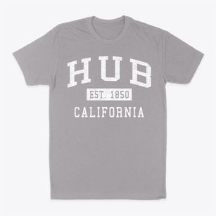 Hub California Classic Established Classic Dad T-Shirt