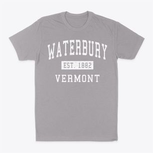 Waterbury Vermont Classic Established Classic Dad T-Shirt