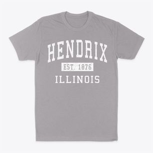 Hendrix Illinois Classic Established Classic Dad T-Shirt