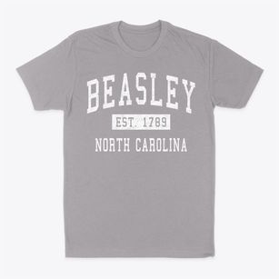 Beasley North Carolina Classic Established Classic Dad T-Shirt