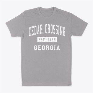 Cedar Crossing Georgia Classic Established Classic Dad T-Shirt