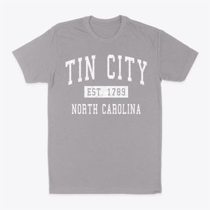Tin City North Carolina Classic Established Classic Dad T-Shirt