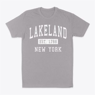 Lakeland New York Classic Established Classic Dad T-Shirt