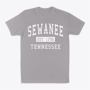 Sewanee Tennessee Classic Established Classic Dad T-Shirt
