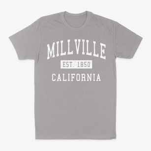 Millville California Classic Established Classic Dad T-Shirt