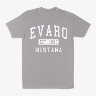 Evaro Montana Classic Established Classic Dad T-Shirt
