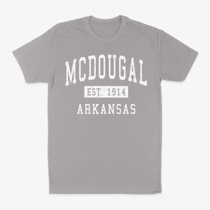 Mcdougal Arkansas Classic Established Classic Dad T-Shirt