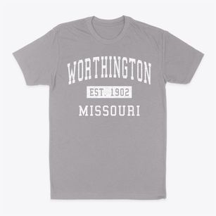 Worthington Missouri Classic Established Classic Dad T-Shirt