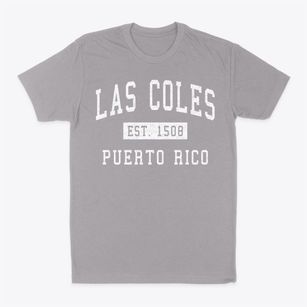 Las Coles Puerto Rico Classic Established Classic Dad T-Shirt