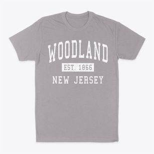 Woodland New Jersey Classic Established Classic Dad T-Shirt