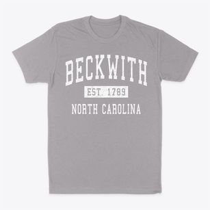 Beckwith North Carolina Classic Established Classic Dad T-Shirt