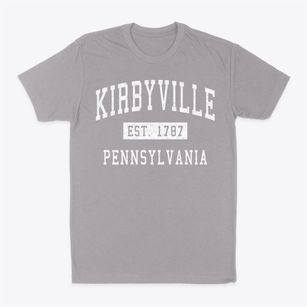 Kirbyville Pennsylvania Classic Established Classic Dad T-Shirt