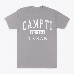 Campti Texas Classic Established Classic Dad T-Shirt