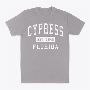 Cypress Florida Classic Established Classic Dad T-Shirt