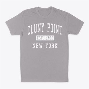 Cluny Point New York Classic Established Classic Dad T-Shirt
