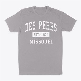 Des Peres Missouri Classic Established Classic Dad T-Shirt